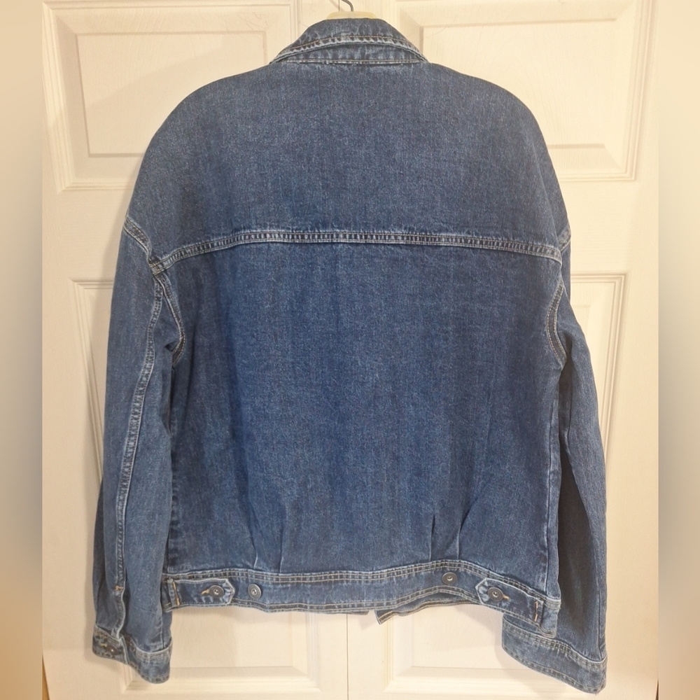 INC International Concepts Men's Denim Jean Jacket - Dark Blue - M - Picture 3 of 9